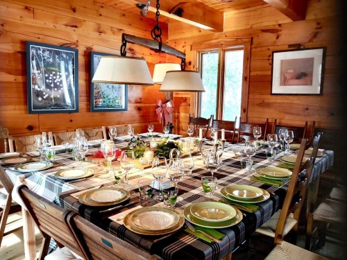 Salle à manger - 236 Mtée Du Val-De-Loire, Saint-Adolphe-D'Howard, QC - Indoor Photo Showing Dining Room