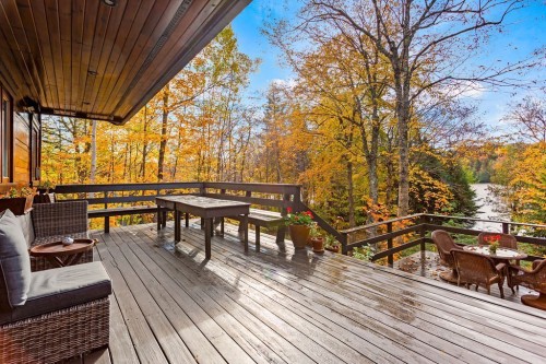 Terrasse - 236 Mtée Du Val-De-Loire, Saint-Adolphe-D'Howard, QC - Outdoor With Deck Patio Veranda