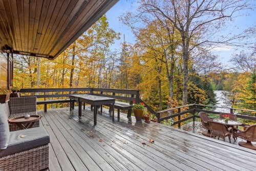 Terrasse - 236 Mtée Du Val-De-Loire, Saint-Adolphe-D'Howard, QC - Outdoor With Deck Patio Veranda