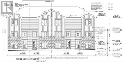 PROPOSED FRONT ELEVATION - 419 Base Line Road E, London South (South G), ON 