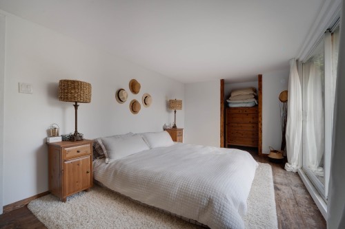 Chambre à coucher principale - 865 Côte St-Gabriel O., Saint-Sauveur, QC - Indoor Photo Showing Bedroom