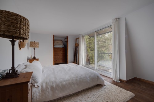 Chambre à coucher principale - 865 Côte St-Gabriel O., Saint-Sauveur, QC - Indoor Photo Showing Bedroom