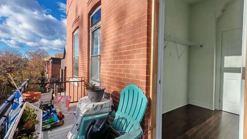 Balcony - 3835 Rue Rivard, Montréal (Le Plateau-Mont-Royal), QC -  With Exterior