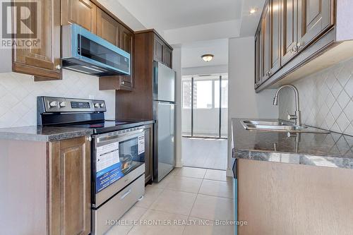 1906 - 80 Antibes Drive, Toronto, ON - Indoor Photo Showing Kitchen With Stainless Steel Kitchen