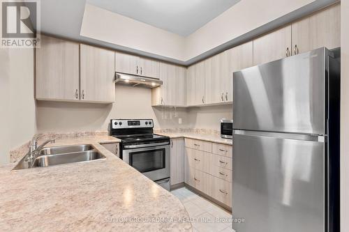 303 - 7 Greenwich Street, Barrie, ON - Indoor Photo Showing Kitchen With Double Sink