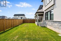 Partially Fenced rear yard - 
