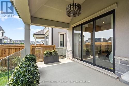 Covered Concrete Patio & Glass Railing - 2326 Terravita Drive, Niagara Falls (Stamford), ON - Outdoor