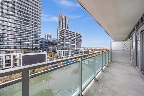 607 - 33 Shore Breeze Drive, Toronto, ON - Outdoor With Balcony With Exterior