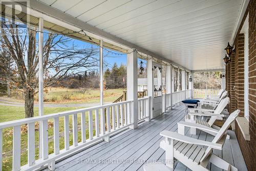 299 Mcguire Road, Montague, ON - Outdoor With Deck Patio Veranda With Exterior