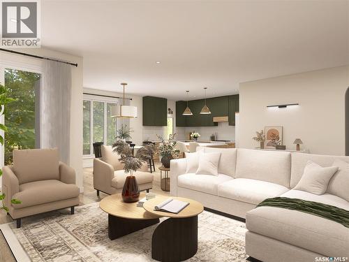 13 Sunterra Drive, Shields, SK - Indoor Photo Showing Living Room