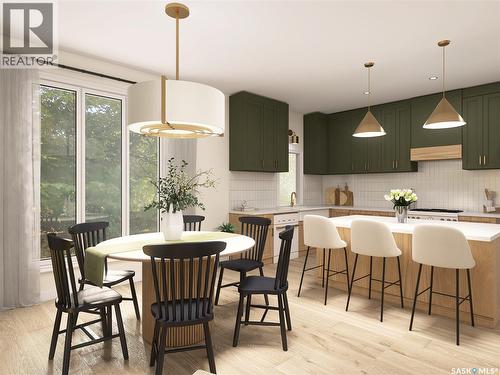 13 Sunterra Drive, Shields, SK - Indoor Photo Showing Dining Room