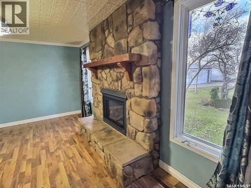 Kuntz Acreage, Macoun, SK - Indoor With Fireplace
