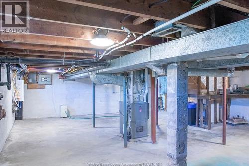 737 Charles Street, Windsor, ON - Indoor Photo Showing Basement