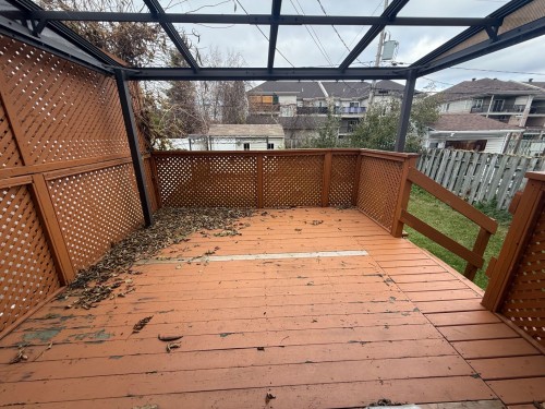 Courtyard - 3795 Rue Julie, Laval (Fabreville), QC - Outdoor With Deck Patio Veranda With Exterior