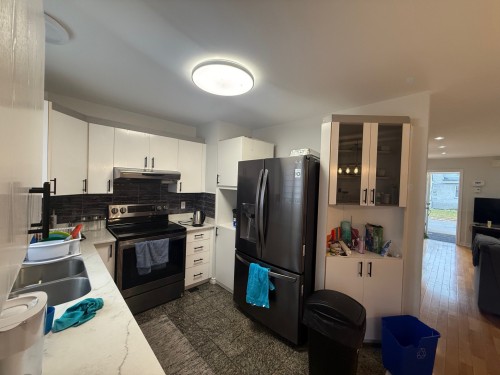 Kitchen - 3795 Rue Julie, Laval (Fabreville), QC - Indoor Photo Showing Kitchen With Double Sink