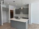 919 Traeger Manor, Saskatoon, SK  - Indoor Photo Showing Kitchen With Double Sink With Upgraded Kitchen 