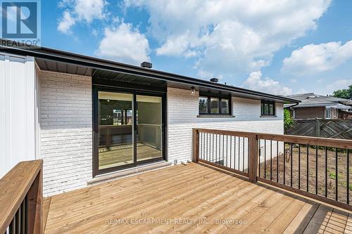 Upper - 664 Hiawatha Boulevard, Hamilton, ON - Outdoor With Deck Patio Veranda With Exterior