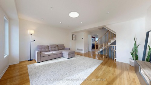 459 Rossland Road E, Ajax, ON - Indoor Photo Showing Living Room