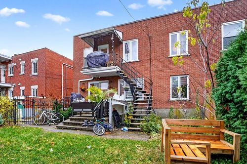 Back facade - 1705  - 1707 Rue De Maricourt, Montréal (Le Sud-Ouest), QC - Outdoor With Balcony With Exterior
