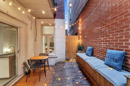 Cour - 415 Rue Boucher, Montréal (Le Plateau-Mont-Royal), QC -  With Exterior