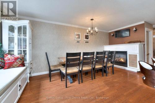 182 Romeo Street S, Stratford, ON - Indoor Photo Showing Dining Room With Fireplace