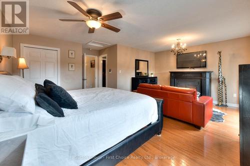 182 Romeo Street S, Stratford, ON - Indoor Photo Showing Bedroom With Fireplace