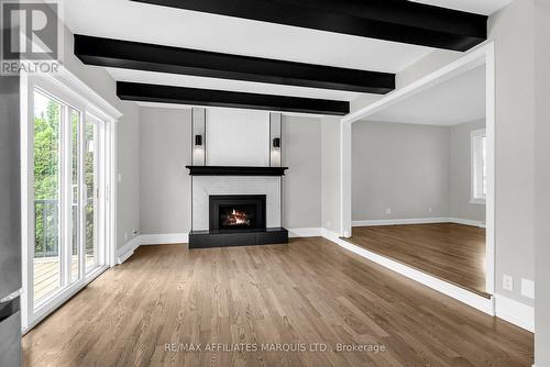 1936 Concorde Avenue, Cornwall, ON - Indoor Photo Showing Living Room With Fireplace