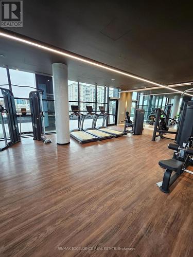 1202 - 39 Mary Street, Barrie, ON - Indoor Photo Showing Gym Room