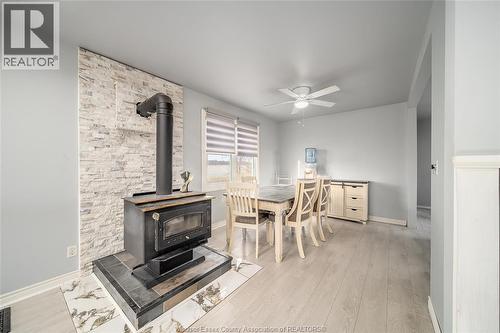 615 Road 11, Kingsville, ON - Indoor Photo Showing Other Room With Fireplace