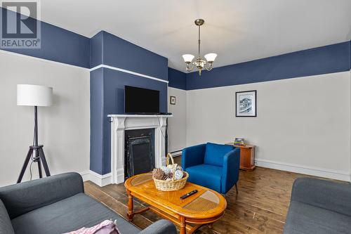 5 Gower Street, St. John'S, NL - Indoor Photo Showing Living Room With Fireplace