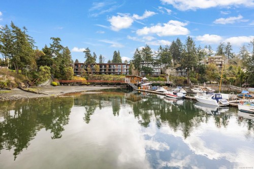 303-7070 West Saanich Rd, Central Saanich, BC - Outdoor With Body Of Water With View