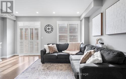 66 True Blue Crescent, Caledon, ON - Indoor Photo Showing Living Room With Fireplace