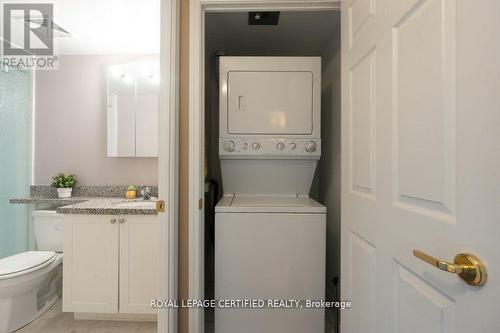 317 - 65 Via Rosedale, Brampton, ON - Indoor Photo Showing Laundry Room