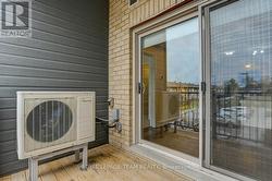 Balcony with Gas line connector - 