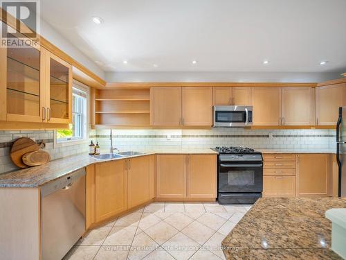 81 Brant Street, Oakville (Co Central), ON - Indoor Photo Showing Kitchen With Double Sink