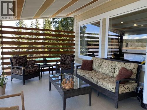 6627 Mcnolty Road, 100 Mile House, BC -  With Deck Patio Veranda