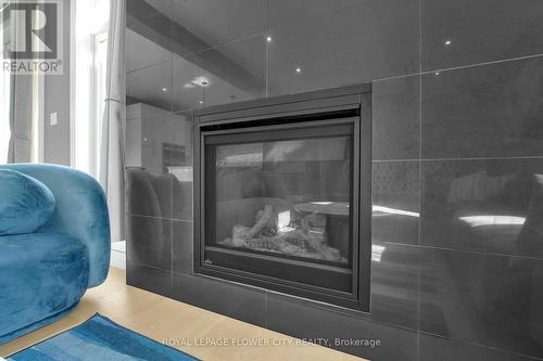 2424 Black Rail Terrace, London South, ON - Indoor Photo Showing Living Room With Fireplace