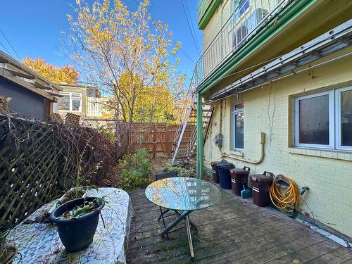 Backyard - 4293 Rue Chambord, Montréal (Le Plateau-Mont-Royal), QC - Outdoor With Deck Patio Veranda With Exterior