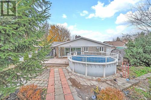 5 Centennial Drive, Brockton, ON - Outdoor With Above Ground Pool