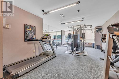 501 - 10 Laurelcrest Street, Brampton, ON - Indoor Photo Showing Gym Room