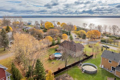 Photo aérienne - 900 Rue Vauquelin, Neuville, QC - Outdoor With Body Of Water With View