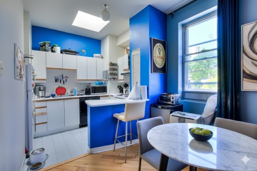 Kitchen - 402-3626 Rue Aylmer, Montréal (Le Plateau-Mont-Royal), QC - Indoor Photo Showing Dining Room