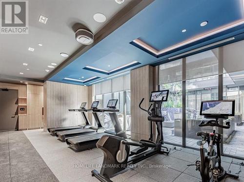 402 - 500 Dupont Street, Toronto, ON - Indoor Photo Showing Gym Room