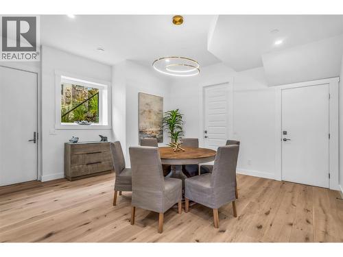 3452 Blue Grass Lane, Kelowna, BC - Indoor Photo Showing Dining Room