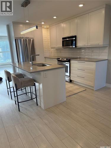 482 Kloppenburg Street, Saskatoon, SK - Indoor Photo Showing Kitchen With Stainless Steel Kitchen