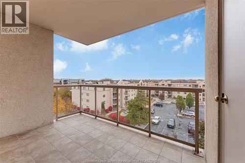315 Village Grove Unit# 501, Tecumseh, ON - Outdoor With Balcony