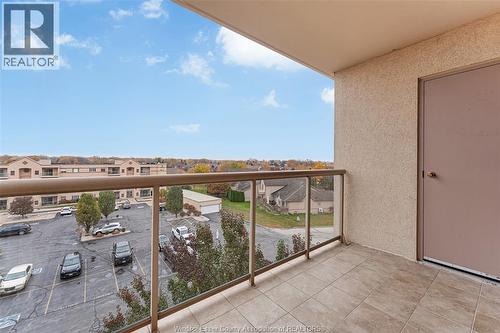 315 Village Grove Unit# 501, Tecumseh, ON - Outdoor With Balcony With Exterior