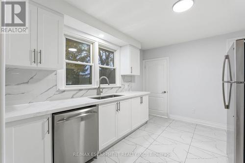 3 Algonquin Avenue, Hamilton, ON - Indoor Photo Showing Kitchen With Double Sink