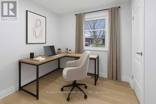 Virtually Staged - 3 Algonquin Avenue, Hamilton, ON - Indoor Photo Showing Office