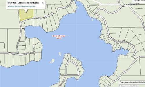 Drawing (sketch) - Ch. Du Lac-Boileau O., Rivière-Rouge, QC 